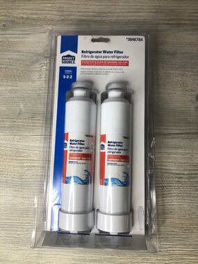 Project Source S-2-2 3846784 HAF-CINS Refrigerator Water Filter 2 Pack